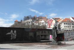 Photo Texture of Background Bratislava